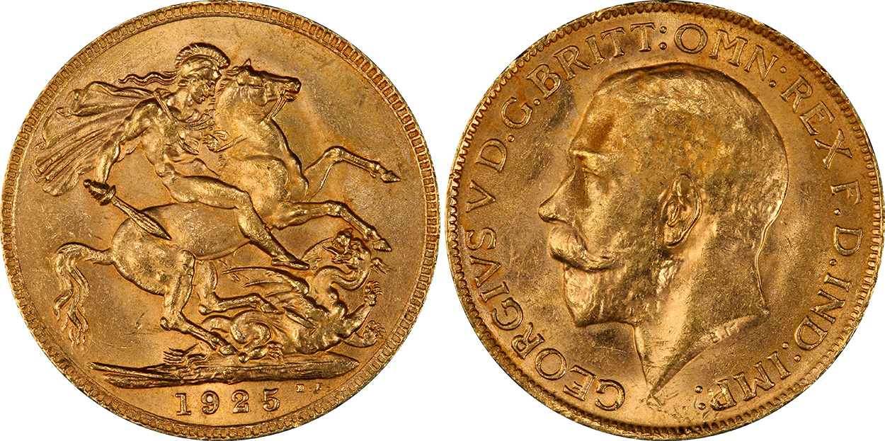 Sovereign 1925 - Australian coin