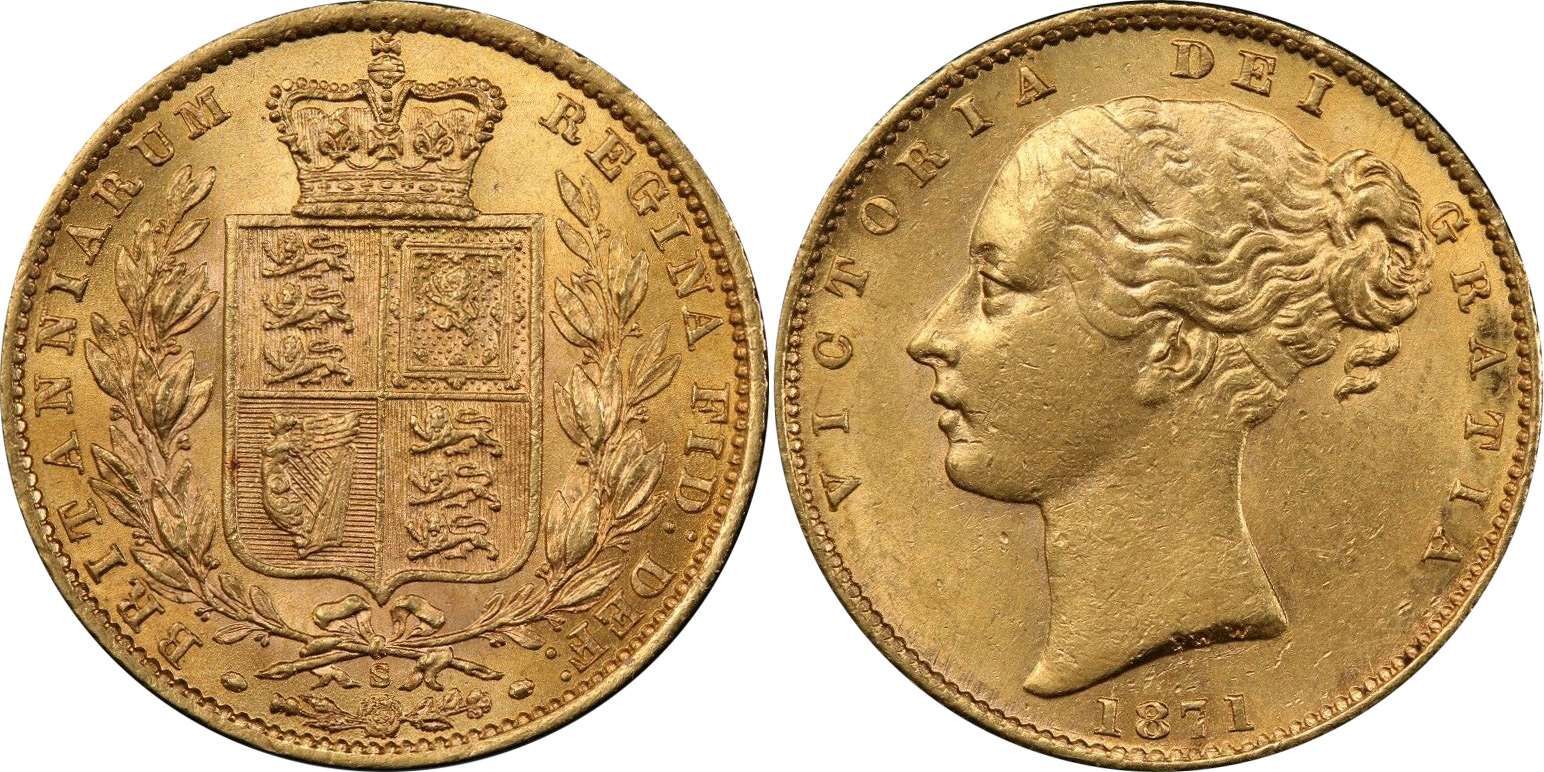 Sovereign 1871 - Australian coin