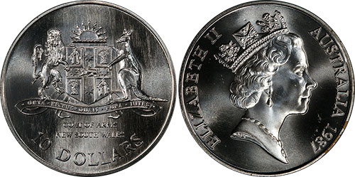 10 dollars 1987 New South Wales - Australian coin