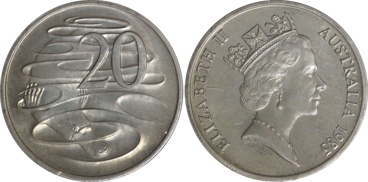 Ex Mint Set 20c Coin 1997 Australian Specimen UNC Twenty Cent Free Post Aust 