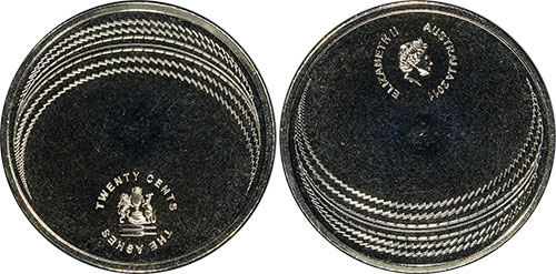 20 cents 2011 The Ashes Australia