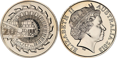 20 cents 2013 Australian Mining