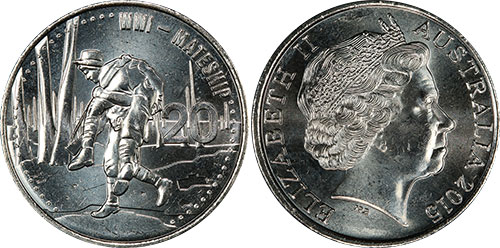20 cents 2015 Mateship