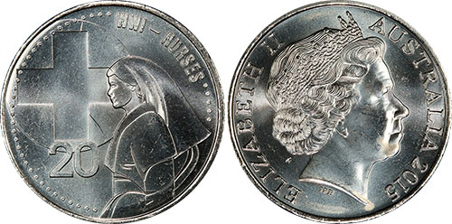 20 cents 2015 Nurses
