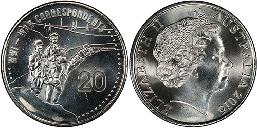 20 cents 2015 War Correspondents