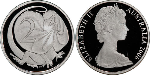 2 cents 2006 Proof Silver