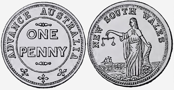 ADVANCE AUSTRALIA - ONE PENNY