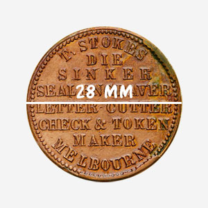 Thomas Stokes - Melbourne - Half Penny