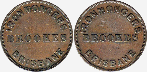Brookes - No Serif Plain Letters - Ironmongers