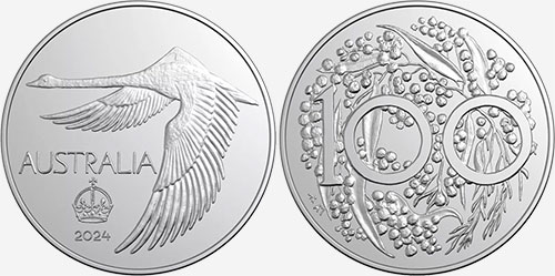 Swan Goose 2024 Australian Coin Review dollar coin Dollar