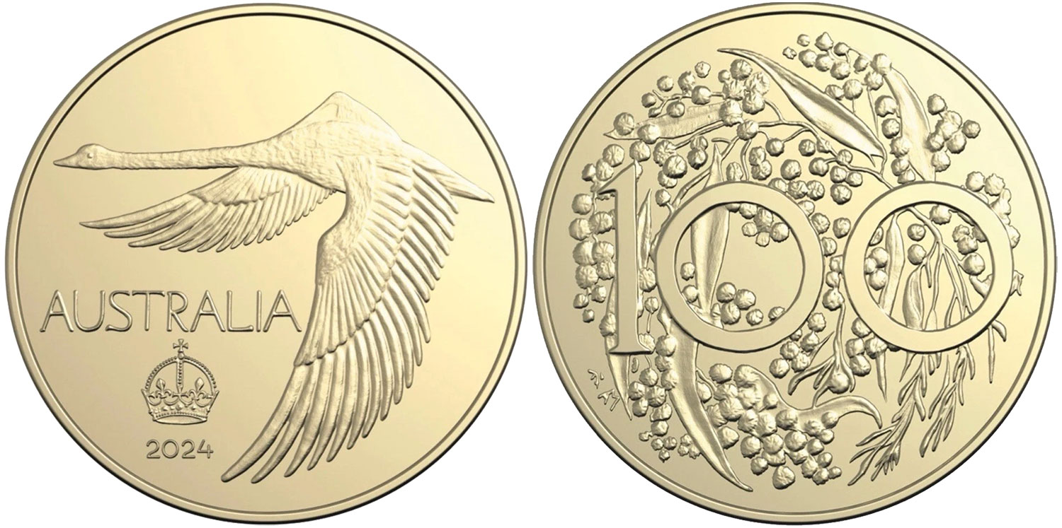 Swan Pattern Dollar - 60th Anniversary